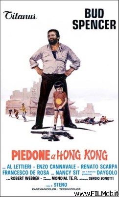 Locandina del film Piedone a Hong Kong