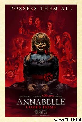 Cartel de la pelicula Annabelle Comes Home