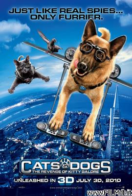 Poster of movie Cats and Dogs: The Revenge of Kitty Galore