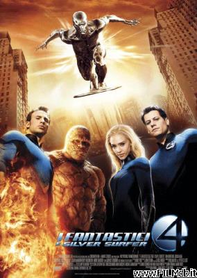 Poster of movie fantastic four: rise of the silver surfer