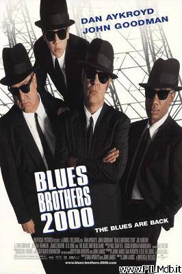 Affiche de film blues brothers - il mito continua
