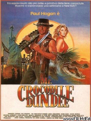 Affiche de film mister crocodile dundee