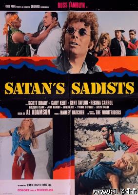 Affiche de film Les Sadiques de Satan