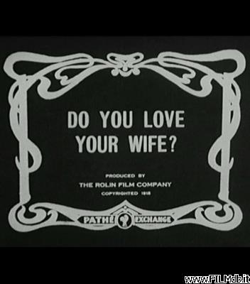 Cartel de la pelicula Do You Love Your Wife? [corto]