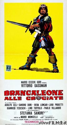 Locandina del film Brancaleone alle crociate