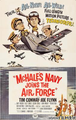 Cartel de la pelicula McHale's Navy Joins the Air Force