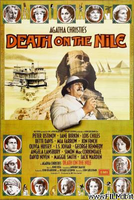 Cartel de la pelicula Muerte en el Nilo