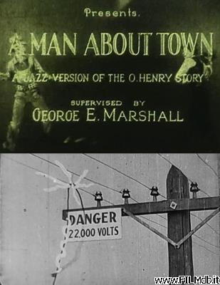 Affiche de film A Man About Town [corto]