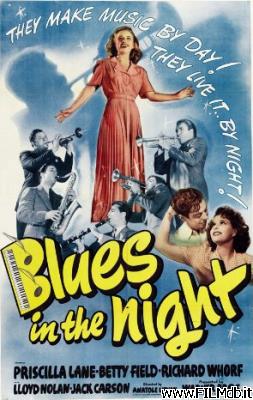 Cartel de la pelicula blues in the night