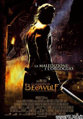 Locandina del film la leggenda di beowulf