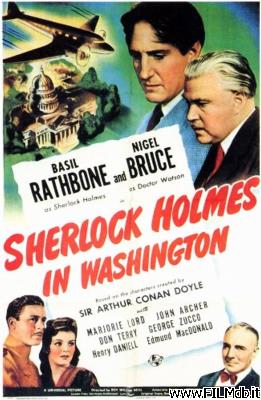 Locandina del film Sherlock Holmes a Washington