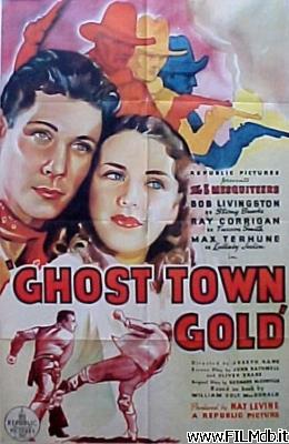 Affiche de film Ghost-Town Gold