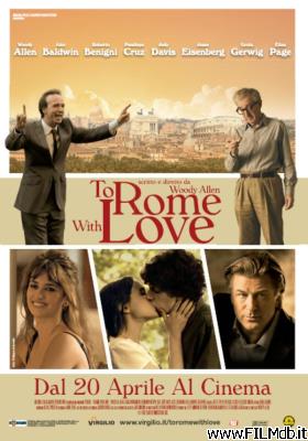 Affiche de film to rome with love