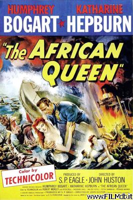 Locandina del film la regina d'africa