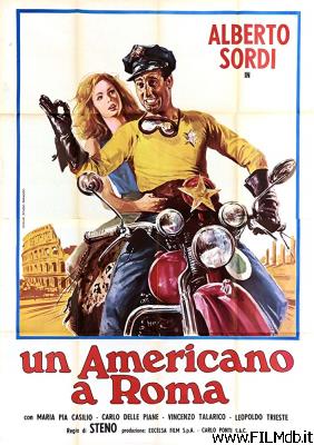 Affiche de film un americano a roma