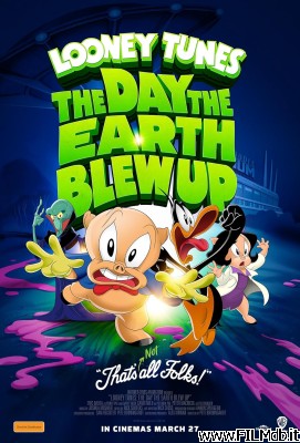 Cartel de la pelicula Looney Tunes: El día que la Tierra explotó
