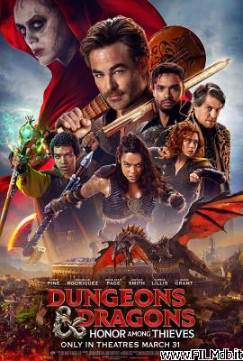 Affiche de film Donjons and Dragons: L'Honneur des voleurs