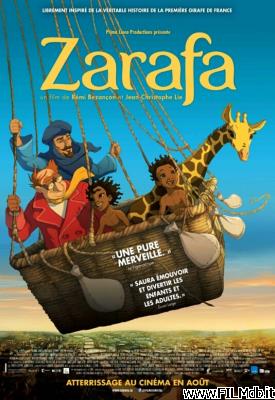 Locandina del film Le avventure di Zarafa - Giraffa giramondo