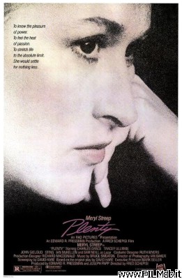 poster Affiche de film Plenty