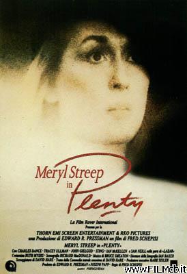 Affiche de film plenty