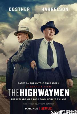 Affiche de film highwaymen - l'ultima imboscata