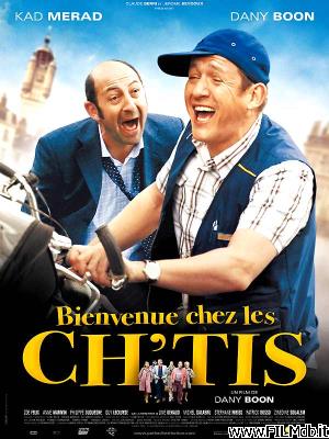 Affiche de film Bienvenue chez les Ch'tis