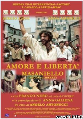 Affiche de film Amore e libertà - Masaniello