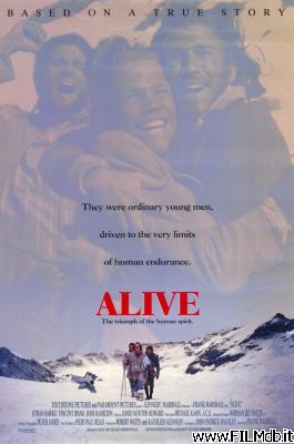 Affiche de film alive - sopravvissuti