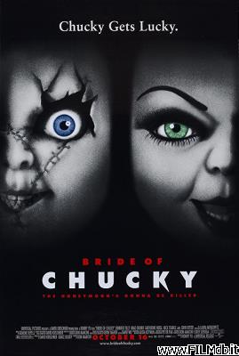 Cartel de la pelicula la sposa di chucky