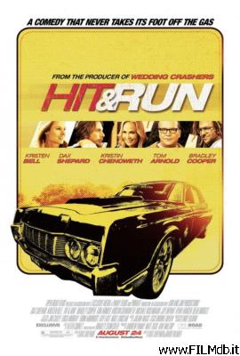 Poster of movie hit and run