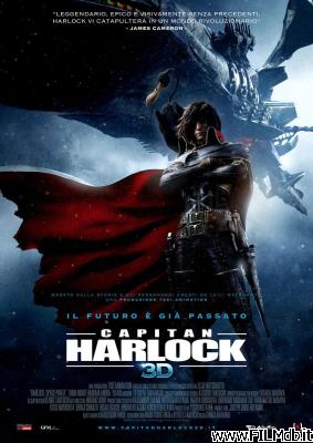 Affiche de film capitan harlock