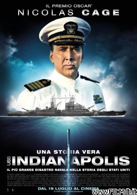 Poster of movie uss indianapolis: men of courage