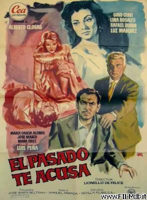 Poster of movie El pasado te acusa