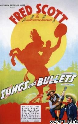 Cartel de la pelicula Songs and Bullets