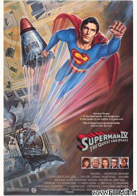 Locandina del film superman 4