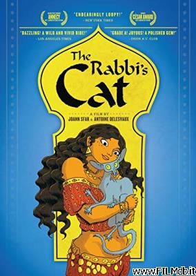 Affiche de film le chat du rabbin