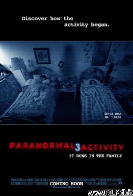 Locandina del film paranormal activity 3