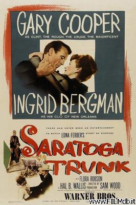 Affiche de film L'intrigante de Saratoga