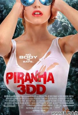 Locandina del film piranha 3dd