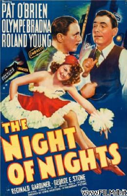 Locandina del film the night of nights