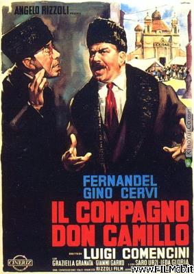 Affiche de film Don Camillo en Russie