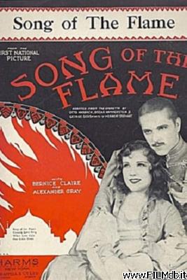 Locandina del film The Song of the Flame