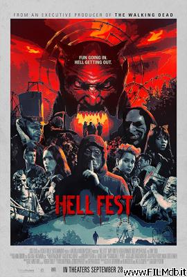 Affiche de film hell fest