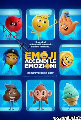 Locandina del film emoji - accendi le emozioni