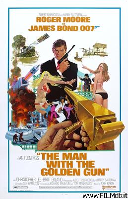 Affiche de film l'uomo dalla pistola d'oro