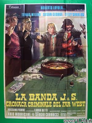 Locandina del film La banda J. and S. - Cronaca criminale del Far West