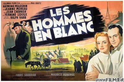 Affiche de film Les Hommes en blanc