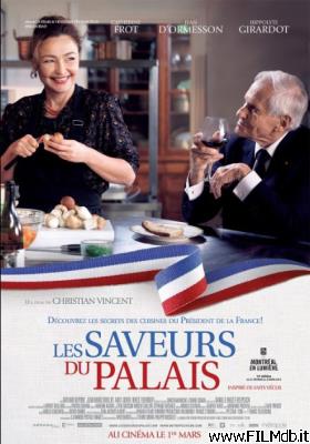 Affiche de film Les saveurs du palais