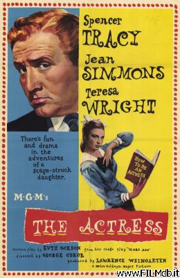Poster of movie the actress