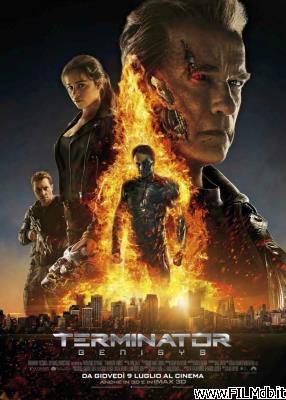 Poster of movie terminator genisys
